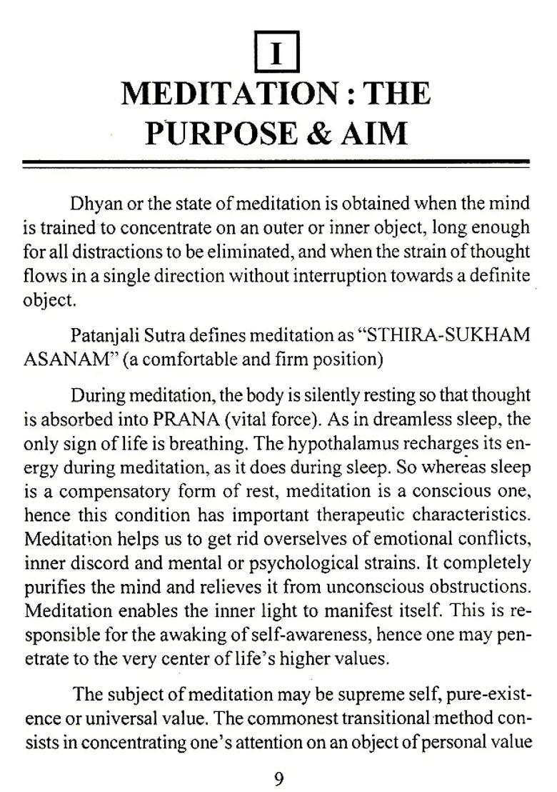 Meditation Yoga For Spiritual Discipline For Happy Healthy Living - Indya