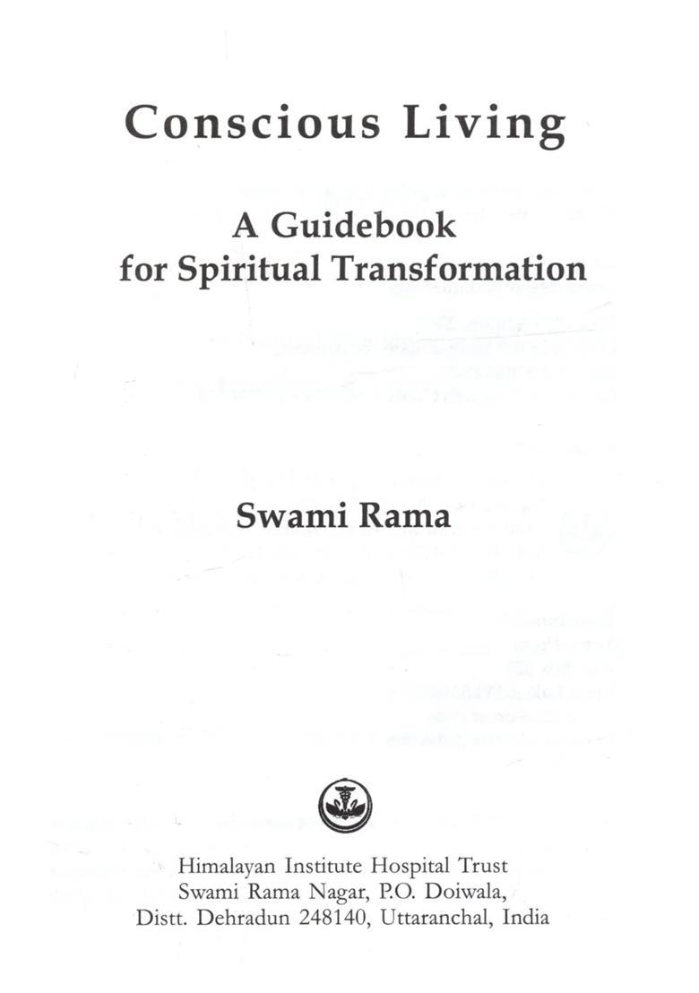 Conscious Living A Guidebook For Spiritual Transformation - Indya