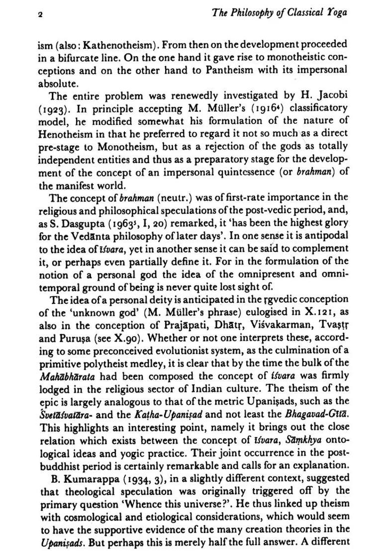 The Philosophy Of Classical Yoga - Indya