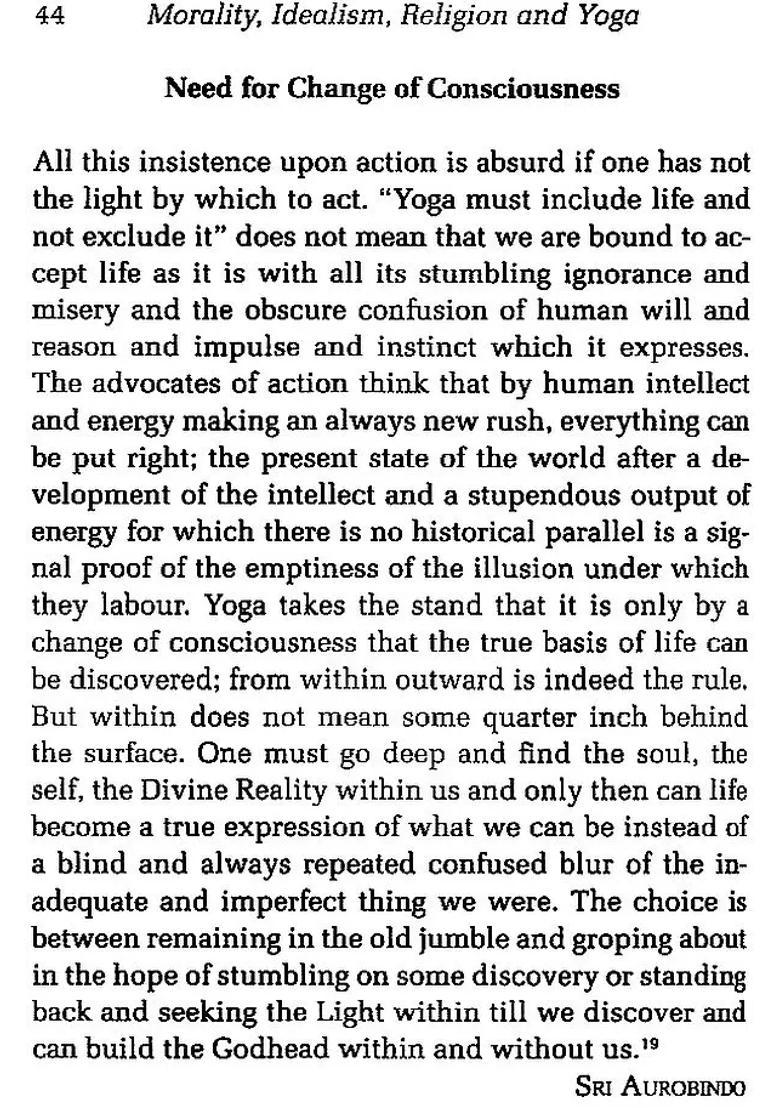 Morality Idealism Religion And Yoga The Meaning Of Spirituality - Indya
