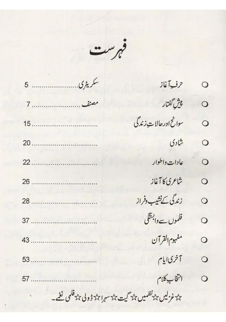 Kaif Bhopali Khawaja Mohd Idrees Monograph In Urdu - Indya