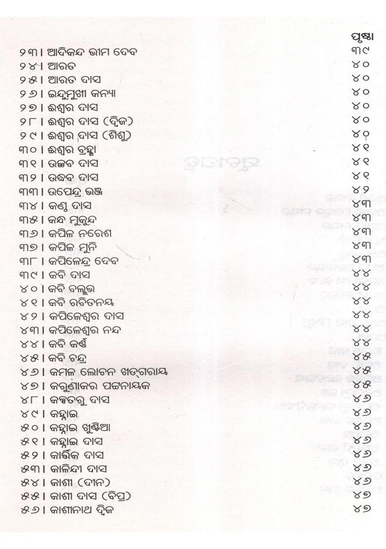 Odia Lekhaka Parichaya Oriya - Indya
