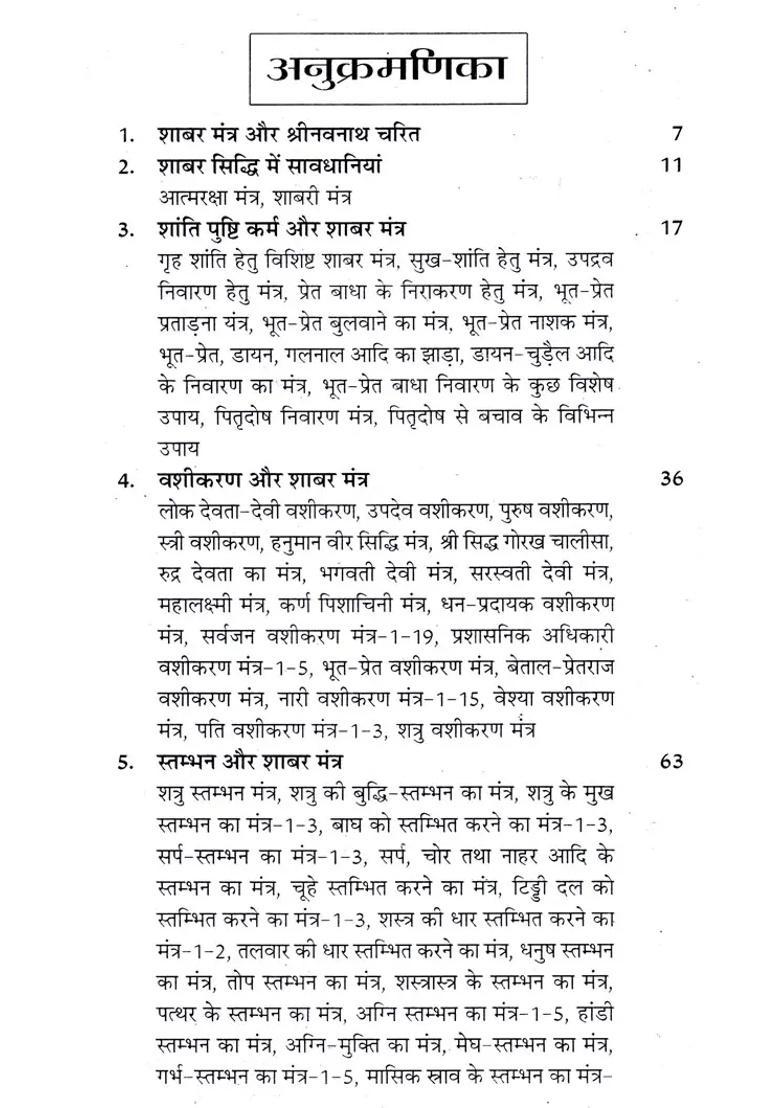 Powerful Shabar Mantra - Indya