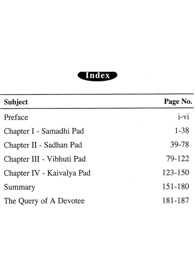 Maharshi Patanjalis Yogdarshan Yogic Interpretation Based On Selfrealisation - Indya