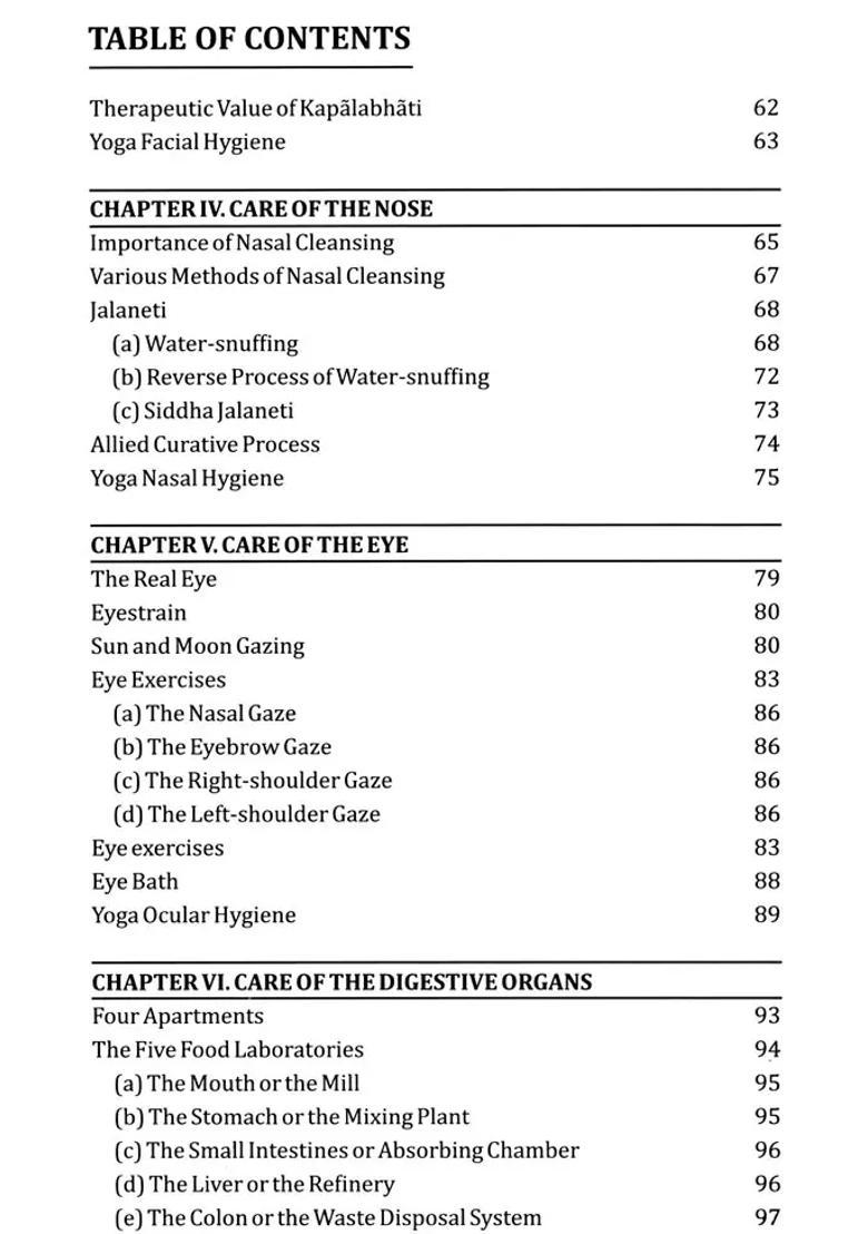 Yoga Hygiene Simplified The Only Authoritative Book On Secret Yoga Kriyas For Care Of The Vital Organs - Indya
