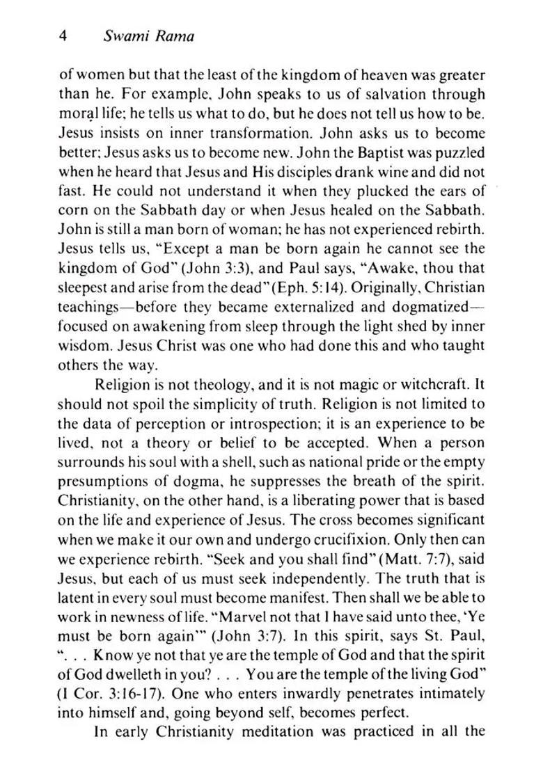 Meditations In Christianity - Indya