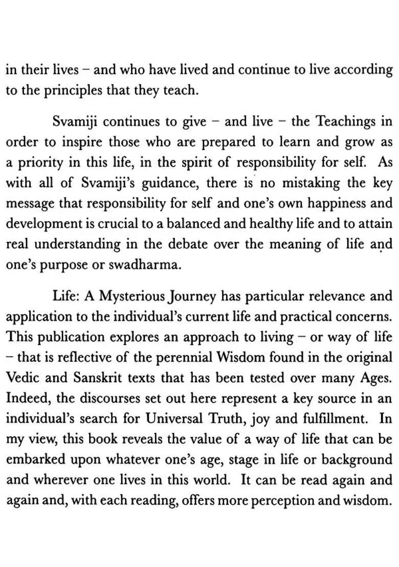 Life A Mysterious Journey - Indya