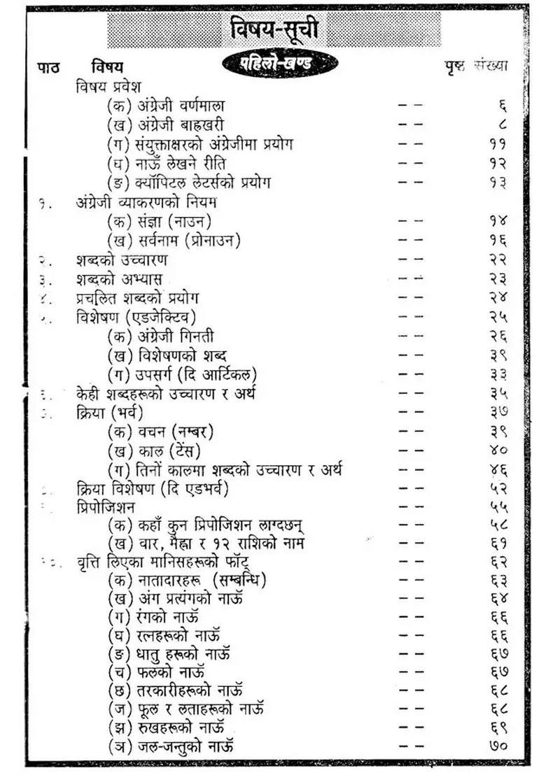 English Gorwa Hindi Education Way Nepali - Indya