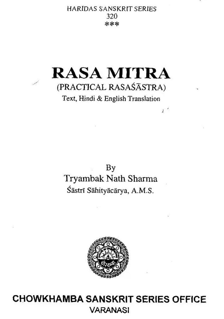 Rasa Mitra - Indya