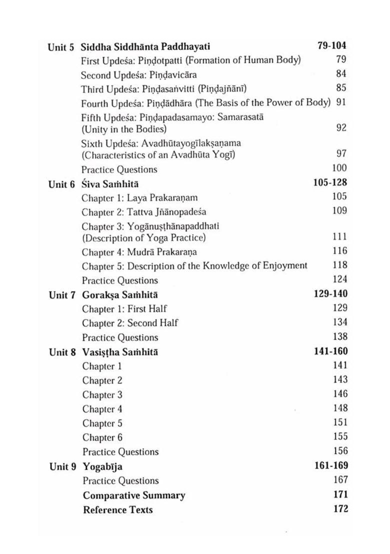Compilation Of Hatha Yoga Texts A Comprehensive Compilation Of Hatha Yoga Texts Along With Questions And Answers - Indya