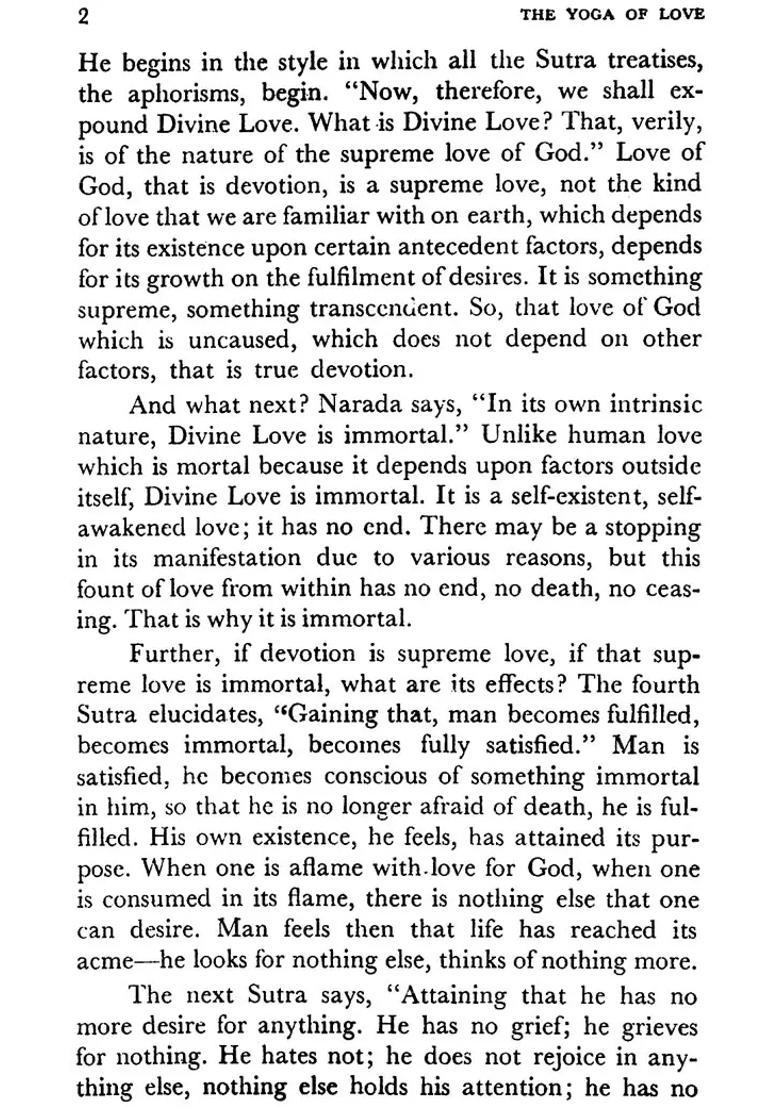 The Yoga Of Love Based On Sri Aurobindos Synthesis Of Yoga - Indya