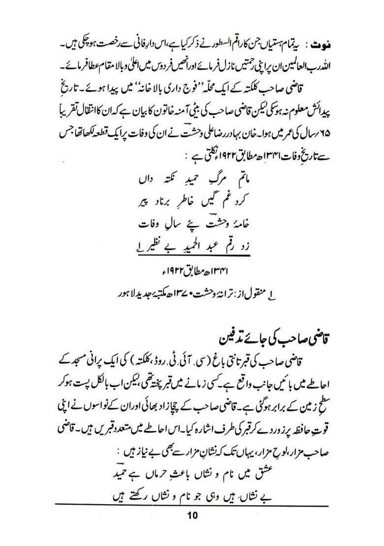 Rubaiyateqazi Abdul Hamid Anthology Of Rubaiyat In Urdu - Indya