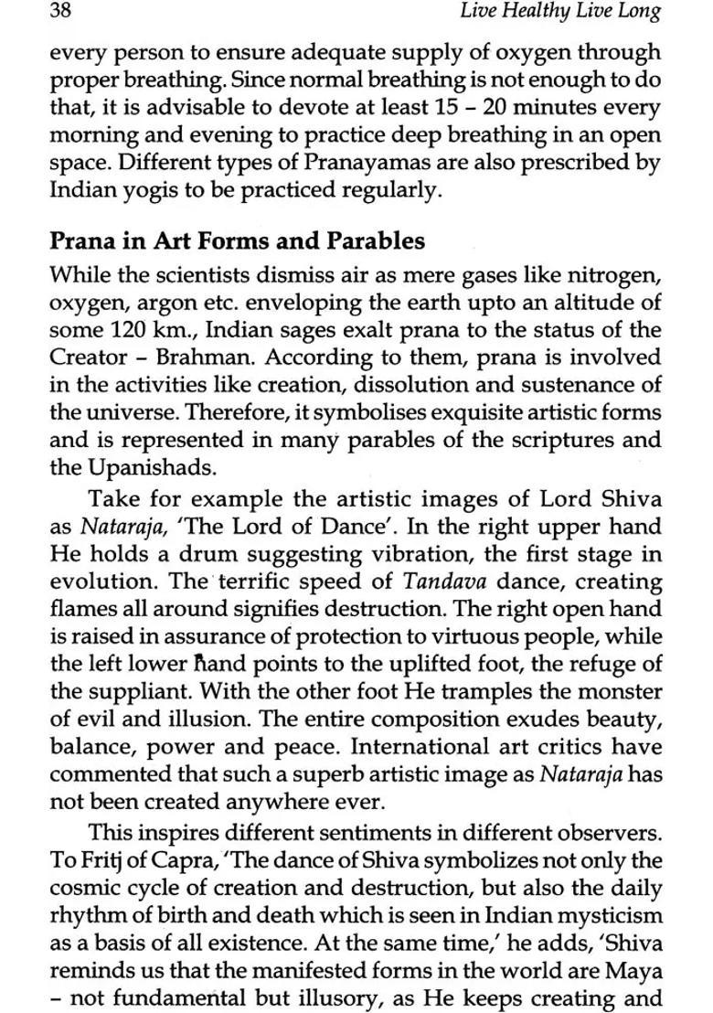 Live Healthy Live Long - Indya