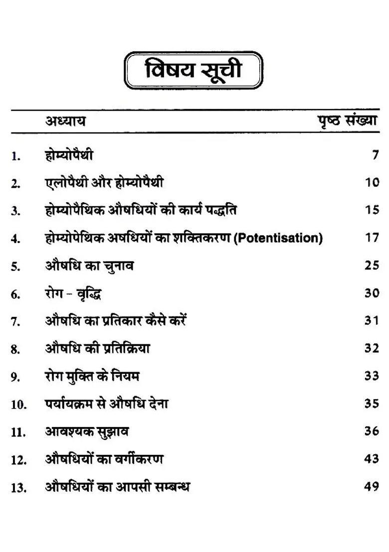 Practice Of Homeopathy And Relation Of Medicines - Indya