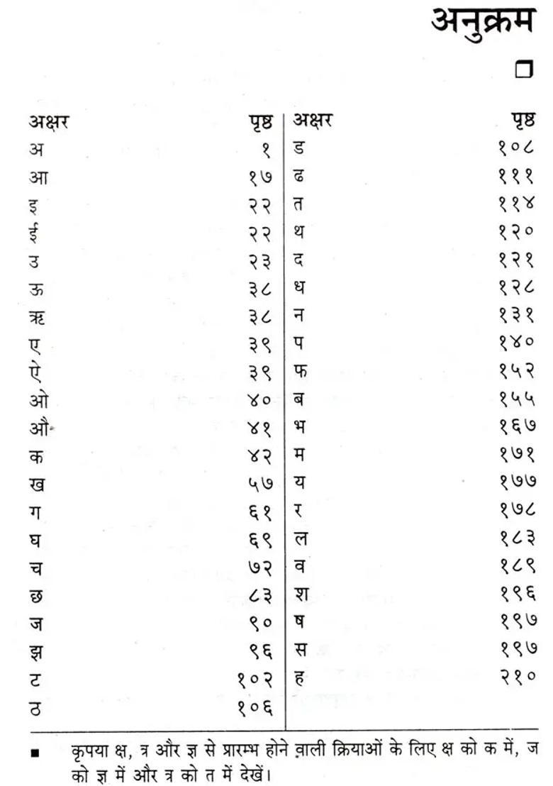 Sanskrit Dhatu Kosh In Three Languages Hindienglishsanskrit - Indya