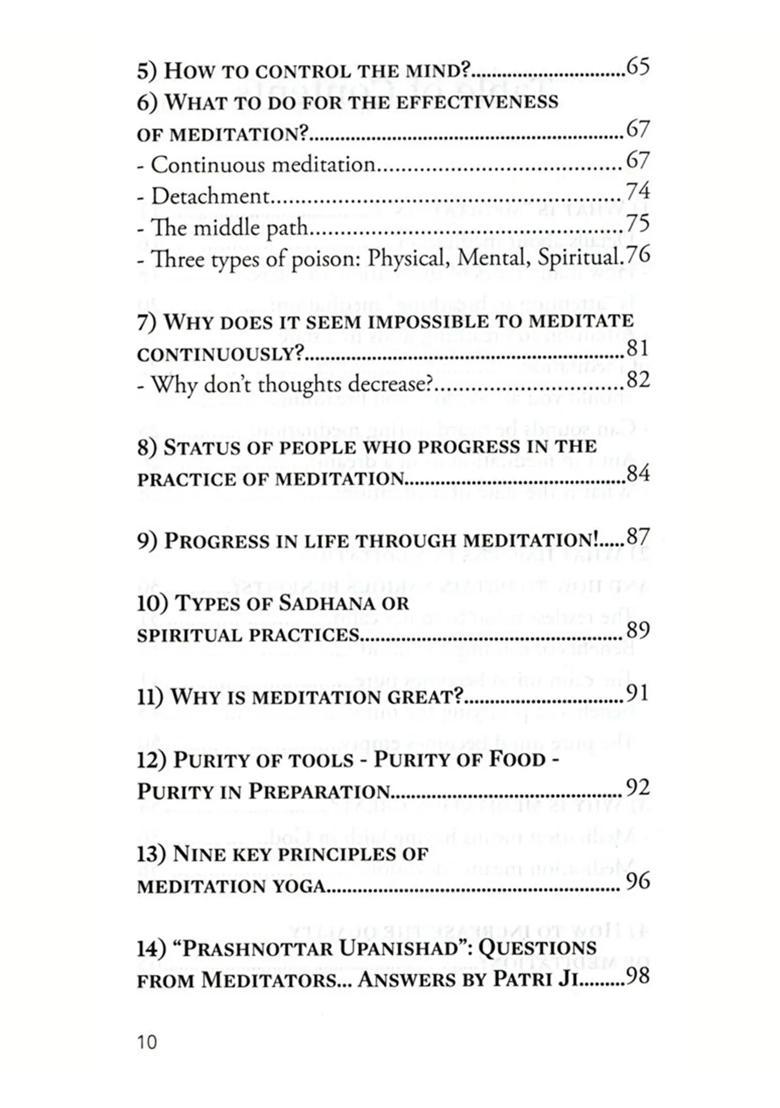 Dhyana Sadhana A Practical Guide To Meditation - Indya