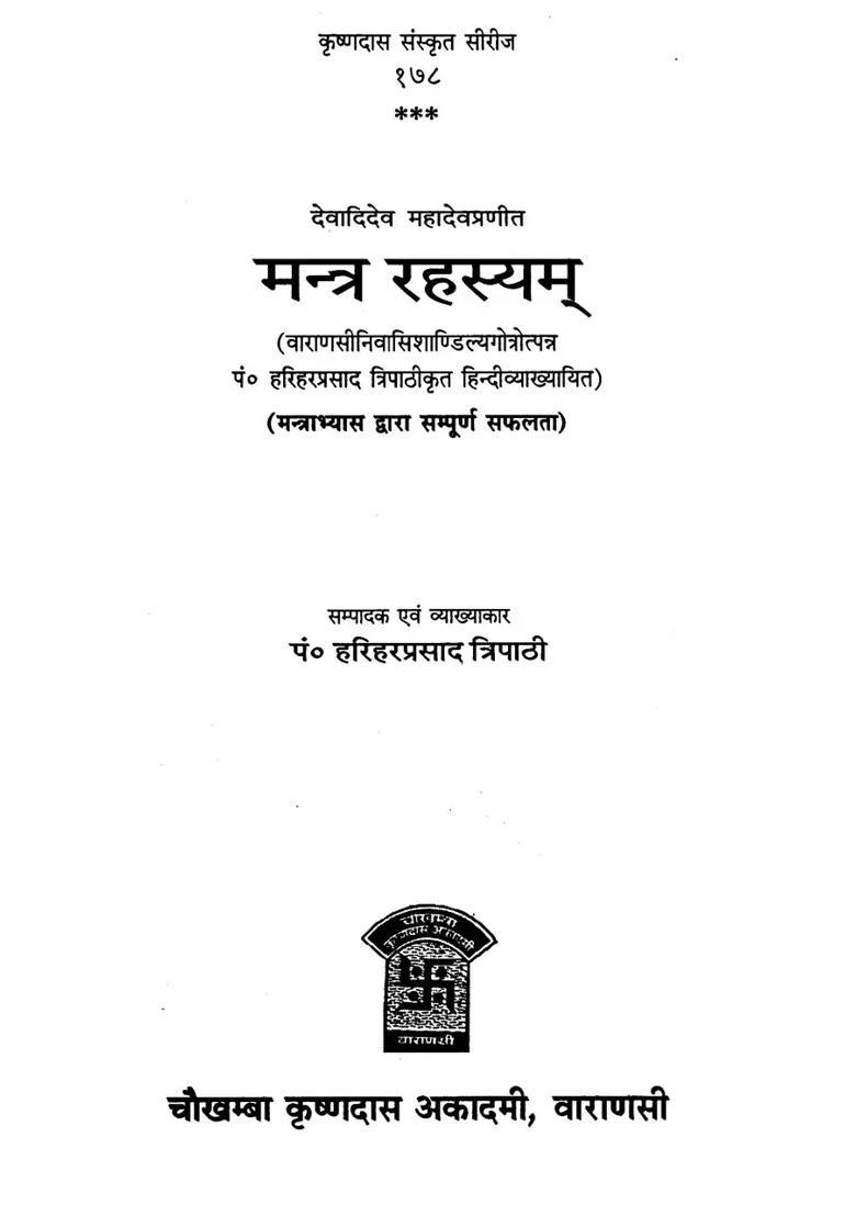 Mantra Mystery - Indya