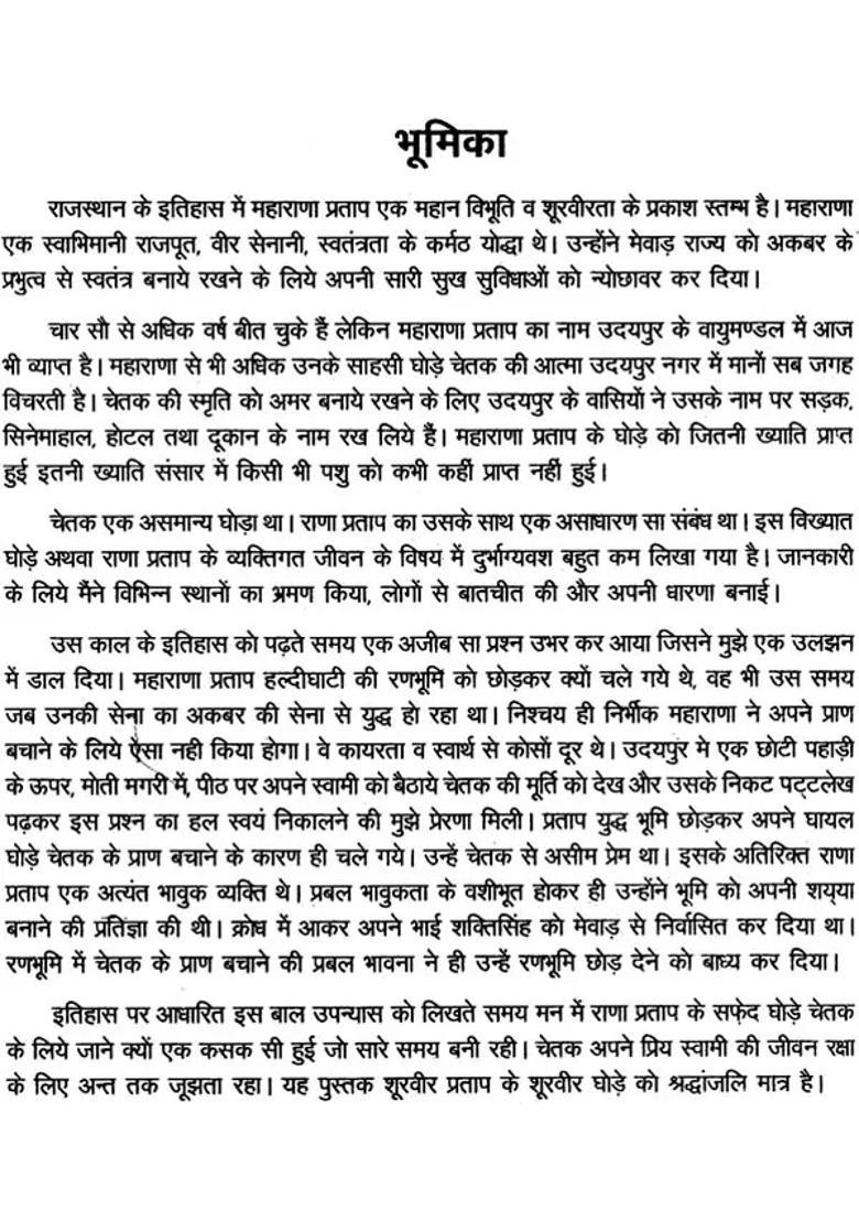 Maharana Pratap And His Horse Chetak - Indya