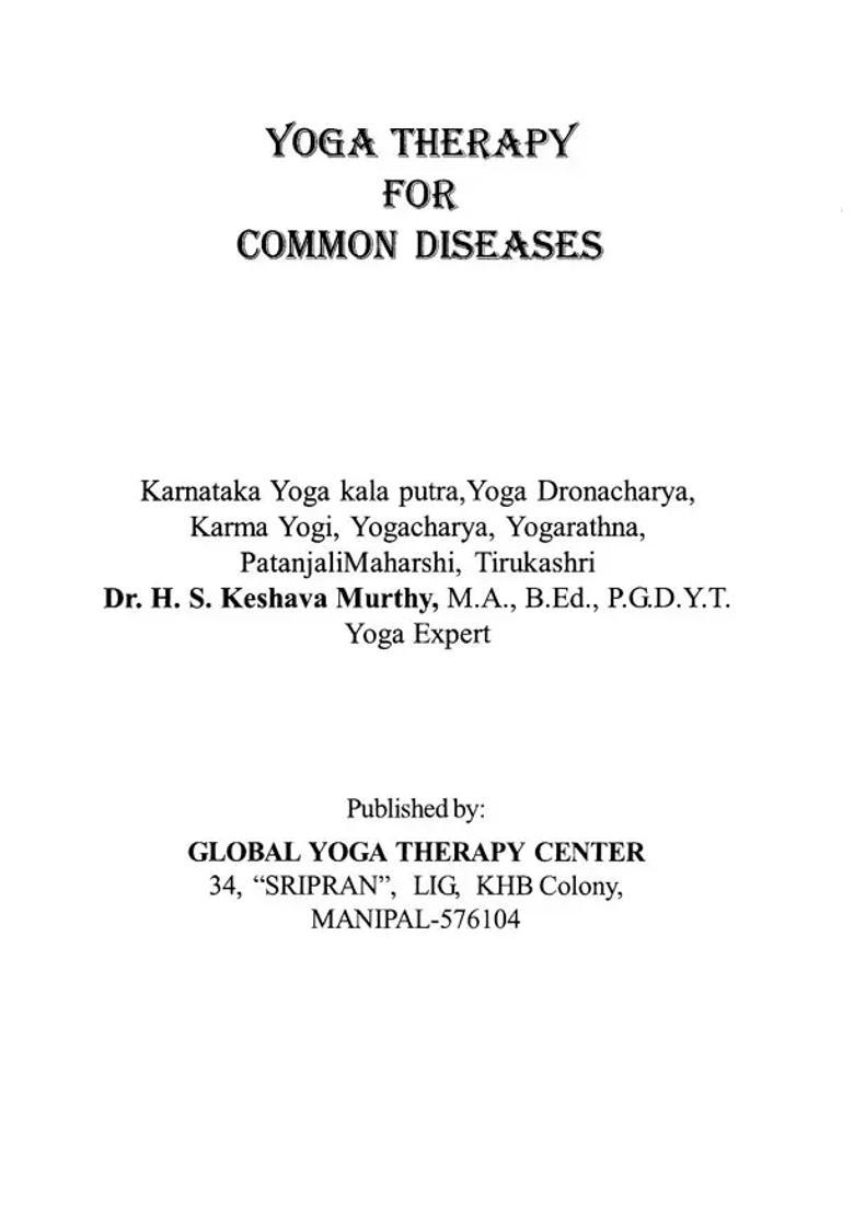 Yoga Therapy For Common Diseases - Indya