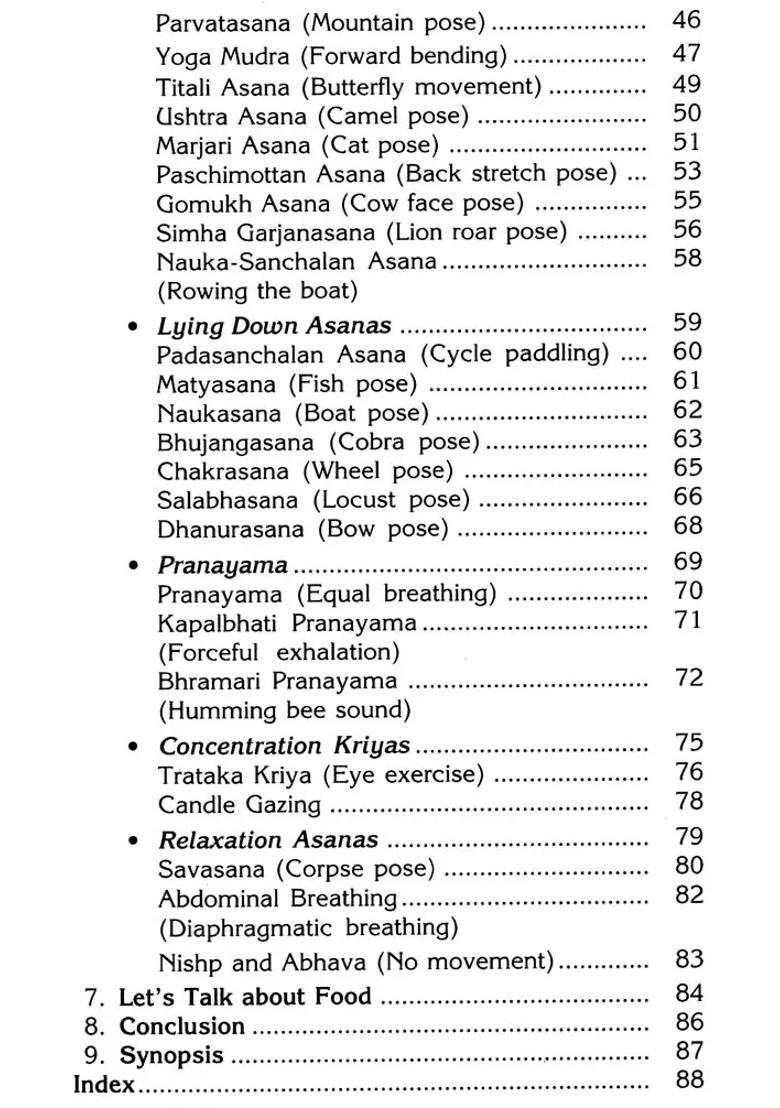 Yoga For Children Specially Designed For School Cocurricular Activity And Young Yoga Enthusiasts - Indya