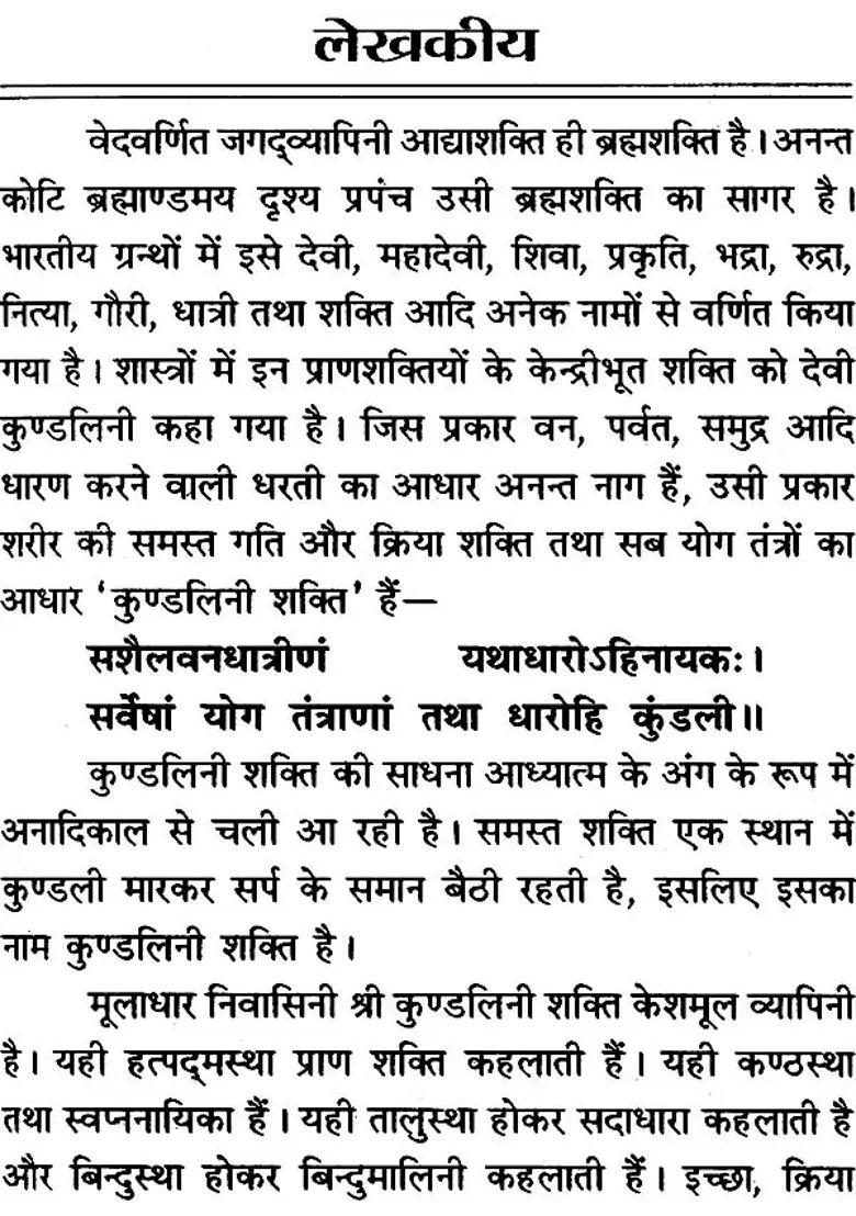 Shri Kundalini Siddhi Mantra Sadhana - Indya