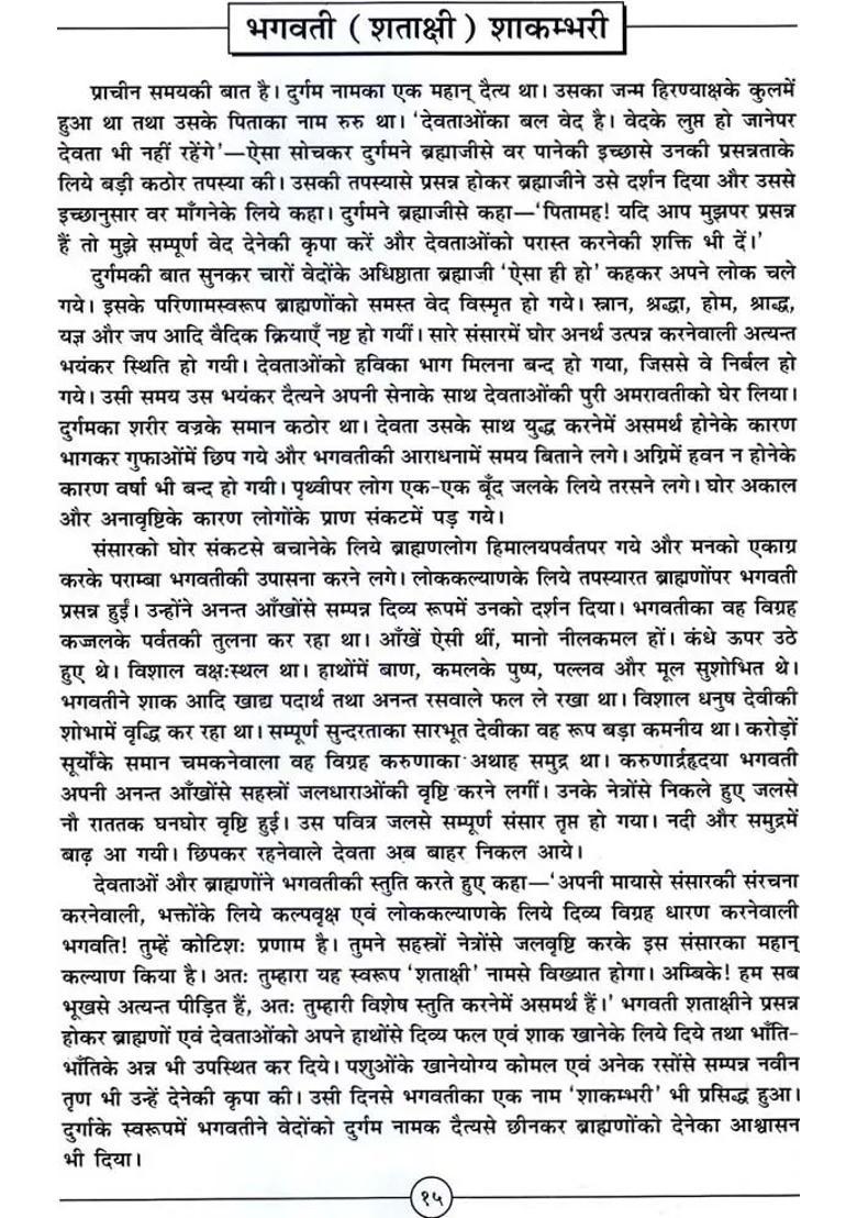 The Principal Stories Of Devi Bhagavat Picture Book - Indya