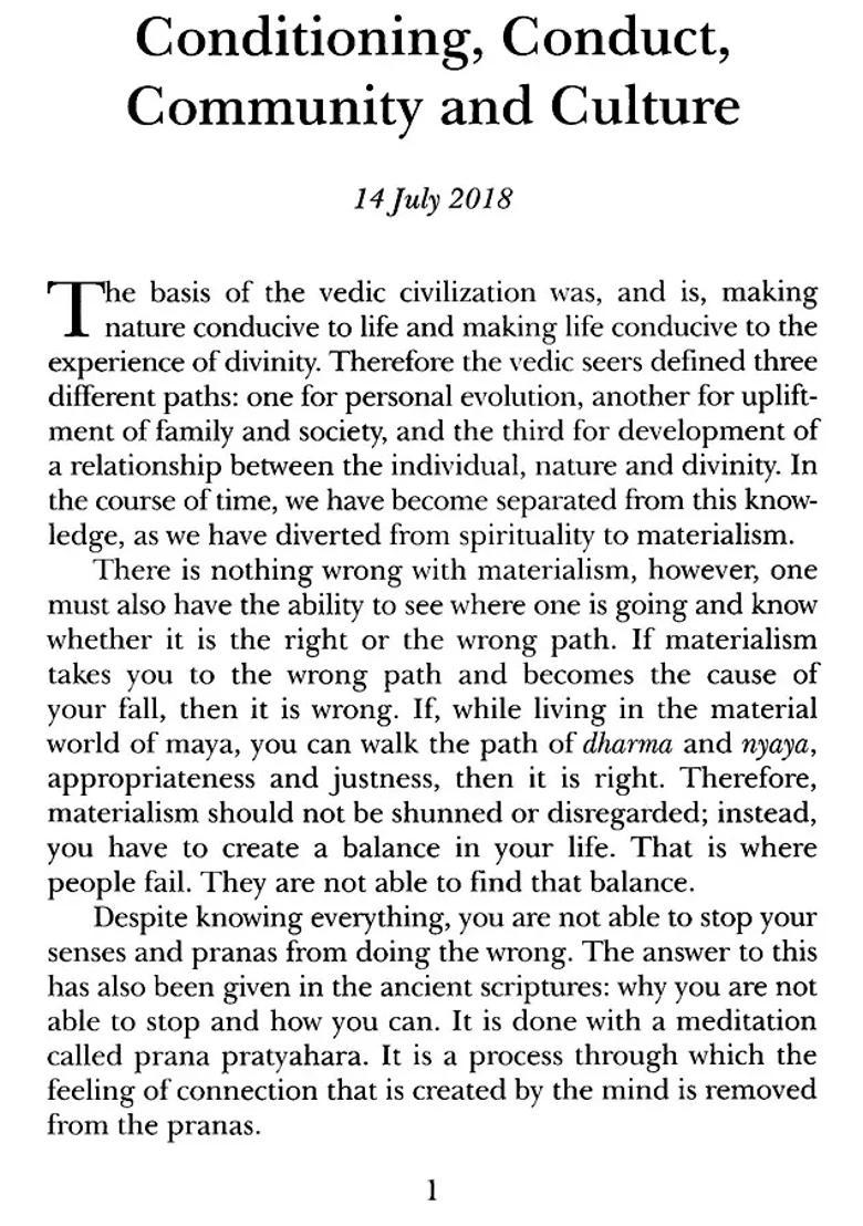 Yoga Chakra The Nd Chapter Shantata And Niyamitata Volume - Indya