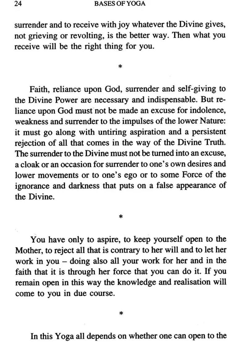 Bases Of Yoga - Indya