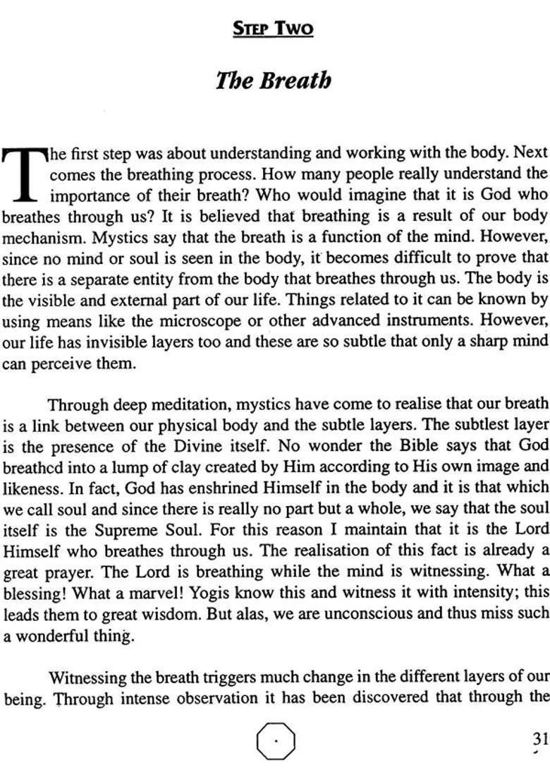Four Steps To Health Enlightenment With Simple Meditation Techniques And Guidance - Indya