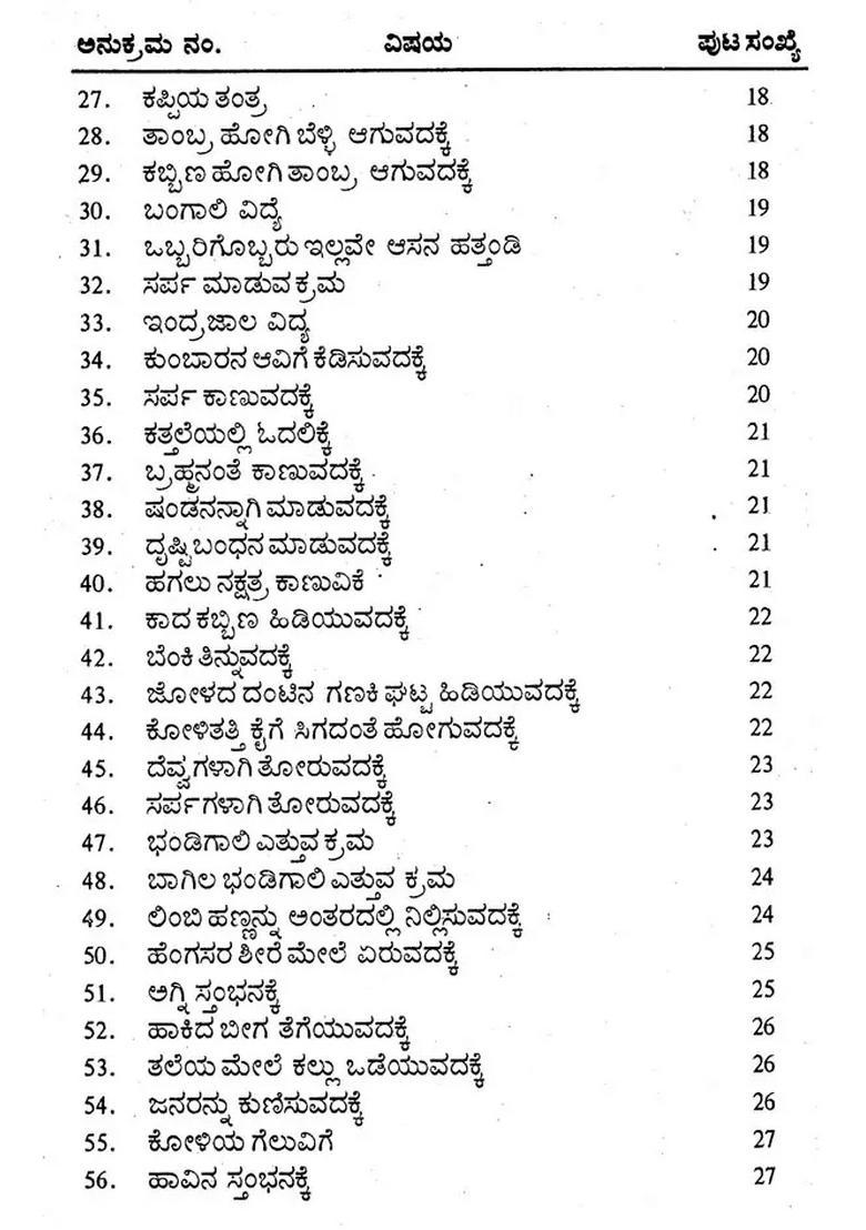 Bengali Jadoo Kannada - Indya