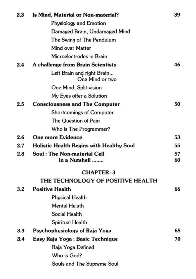 Positive Health Raja Yoga Meditation For Stressfree Peaceful And Healthy Life - Indya