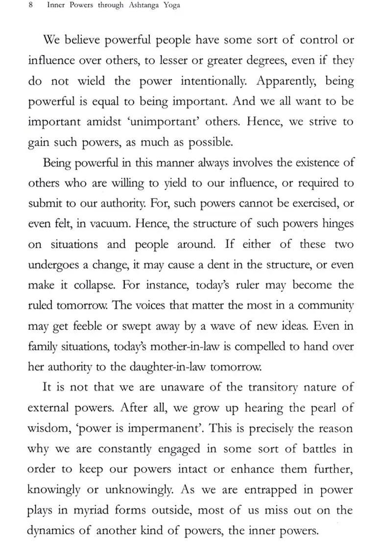 Inner Powers Through Ashtanga Yoga - Indya