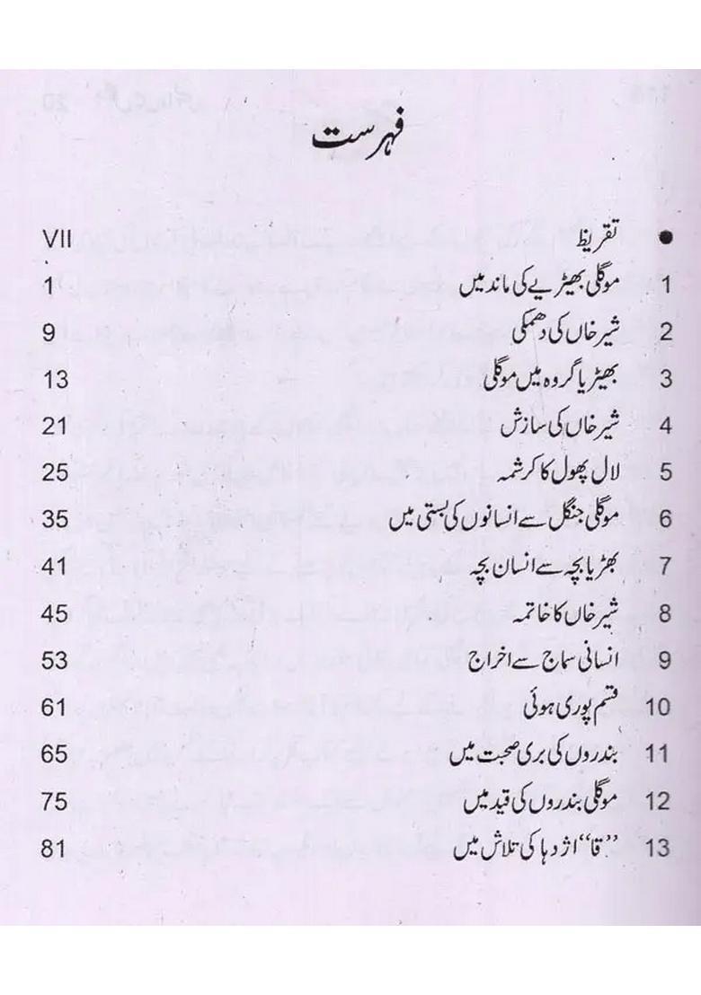 Jungle Ki Kahani In Urdu - Indya