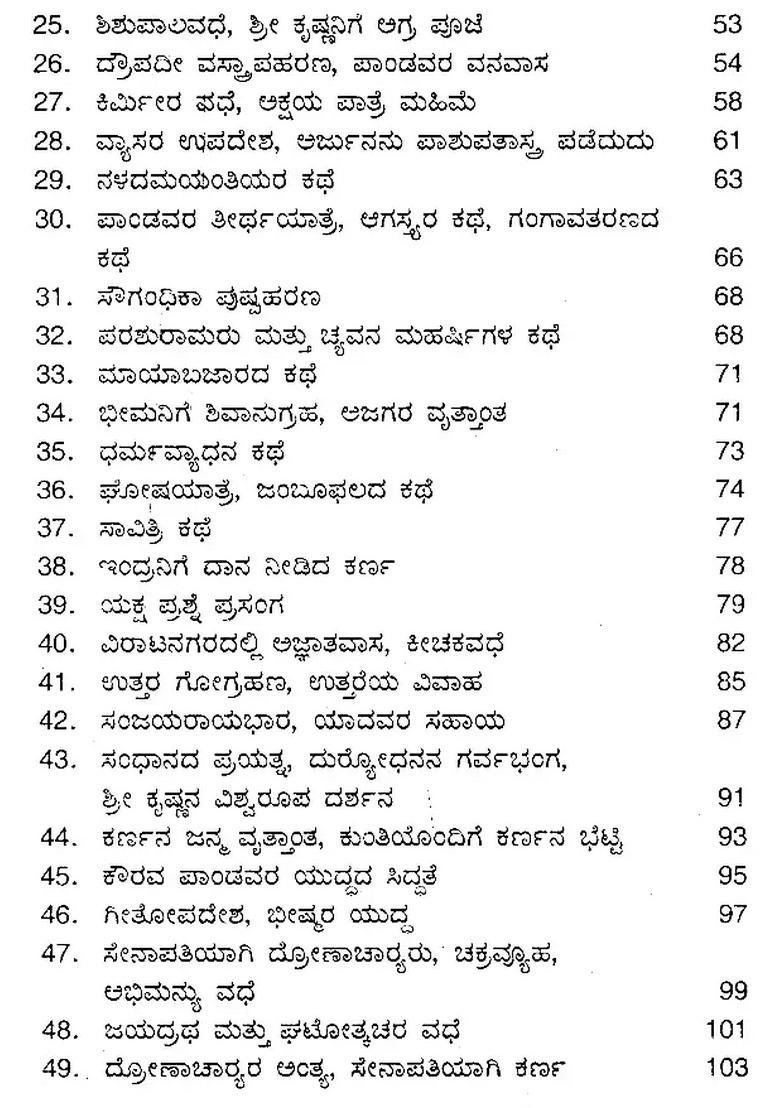 Complete Mahabharata Kannada - Indya