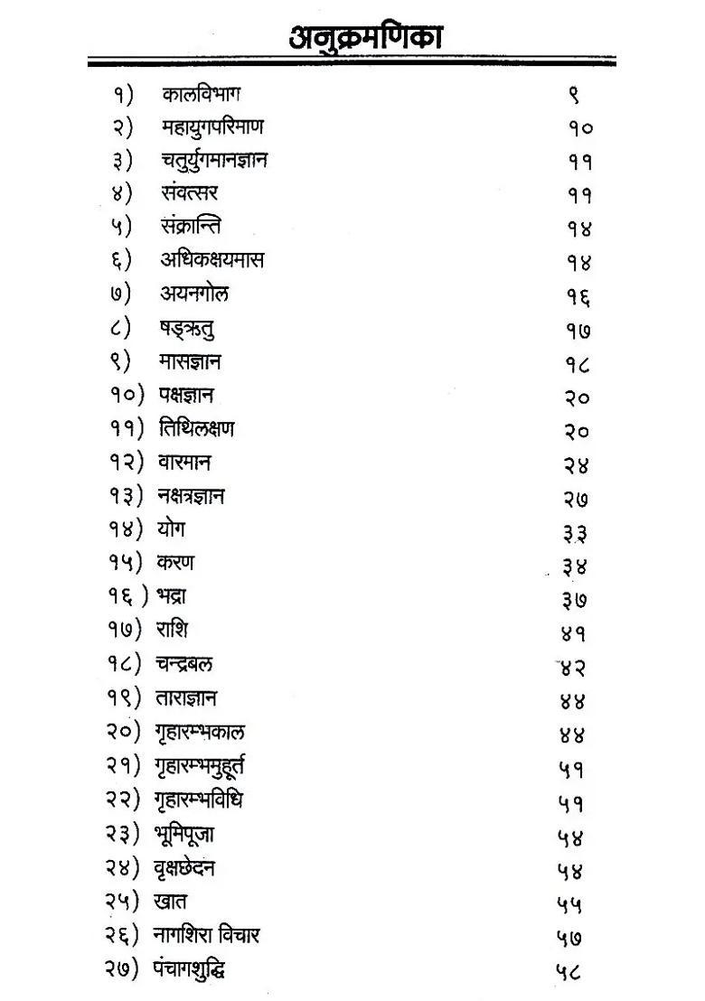 Vastuvivek First Part Muhurta Vivechanam - Indya