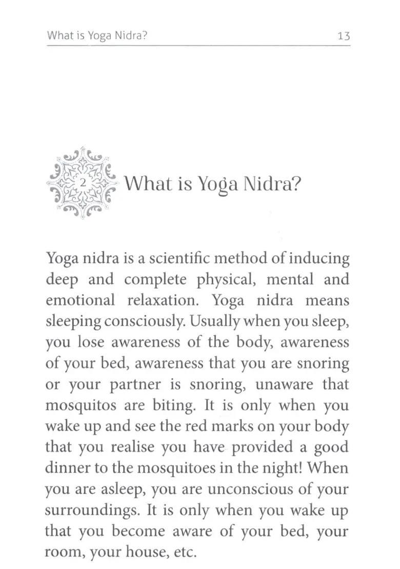 Yoga Nidra Ancient Yogic Technique Of Total Transformation - Indya