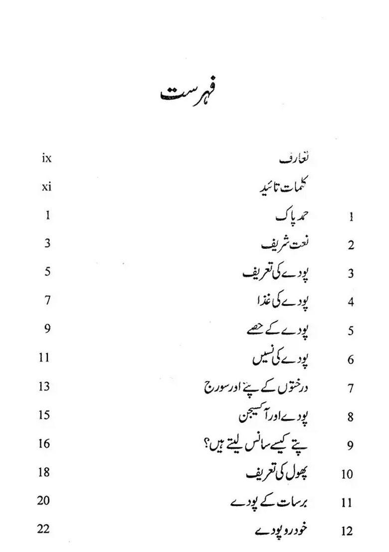 Yeh Ped Podhe Urdu - Indya