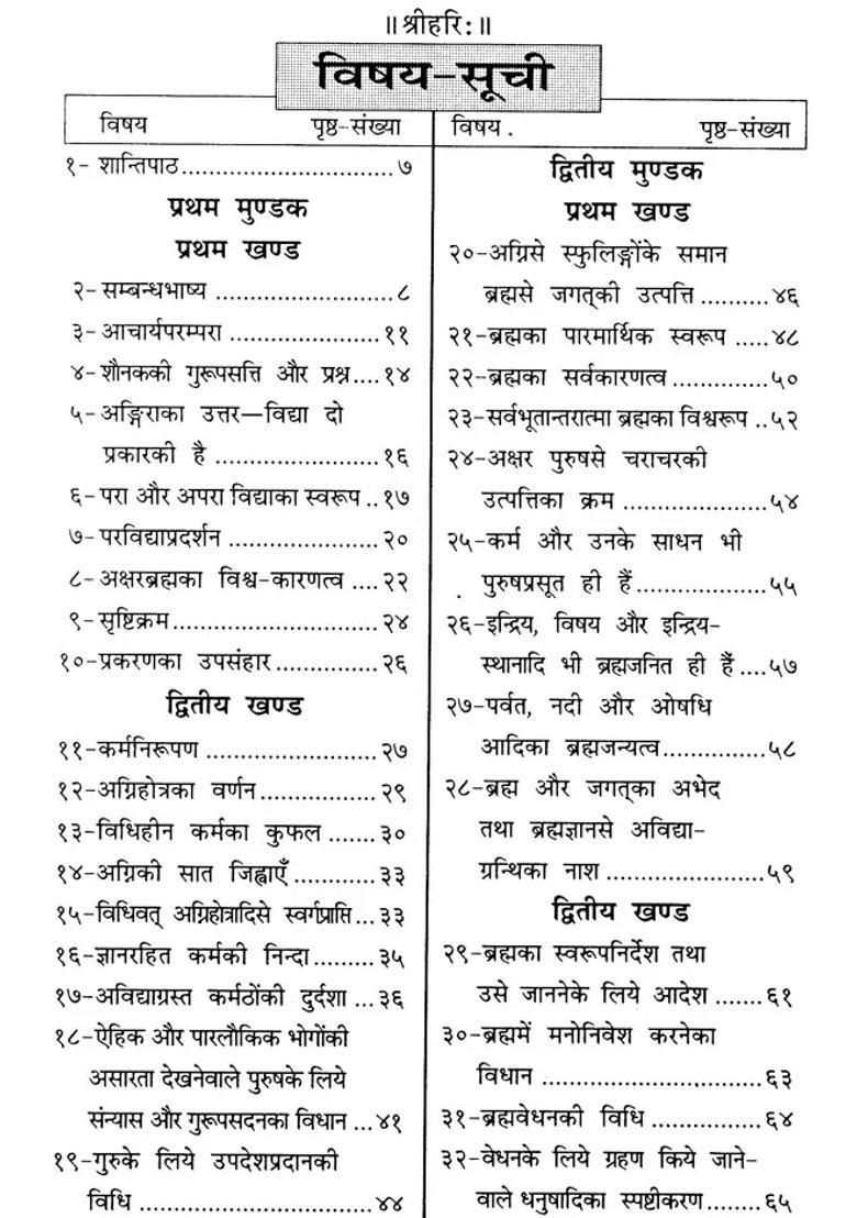 Mundaka Upanishad - Indya