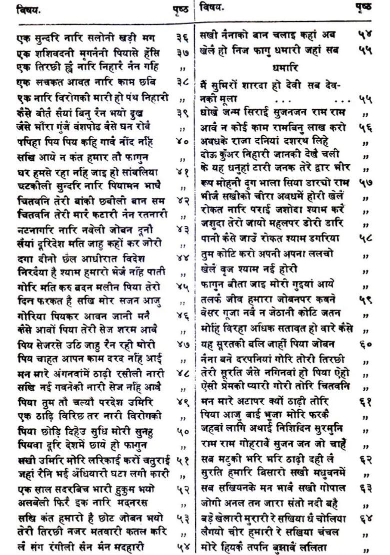 Chautala Phag Samgraha An Old And Rare Book - Indya