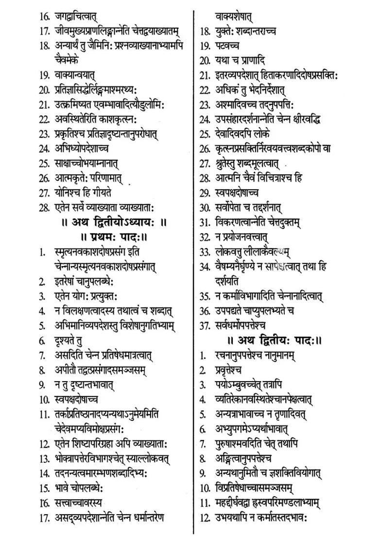 Brahma Sutram - Indya