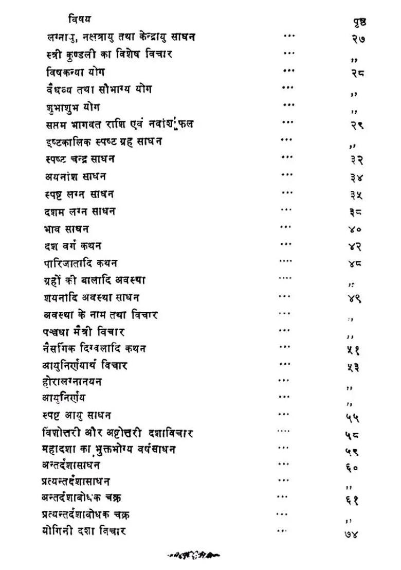 Janmapatra Vidhanam With Tatvaprabha Hindi Commentary - Indya