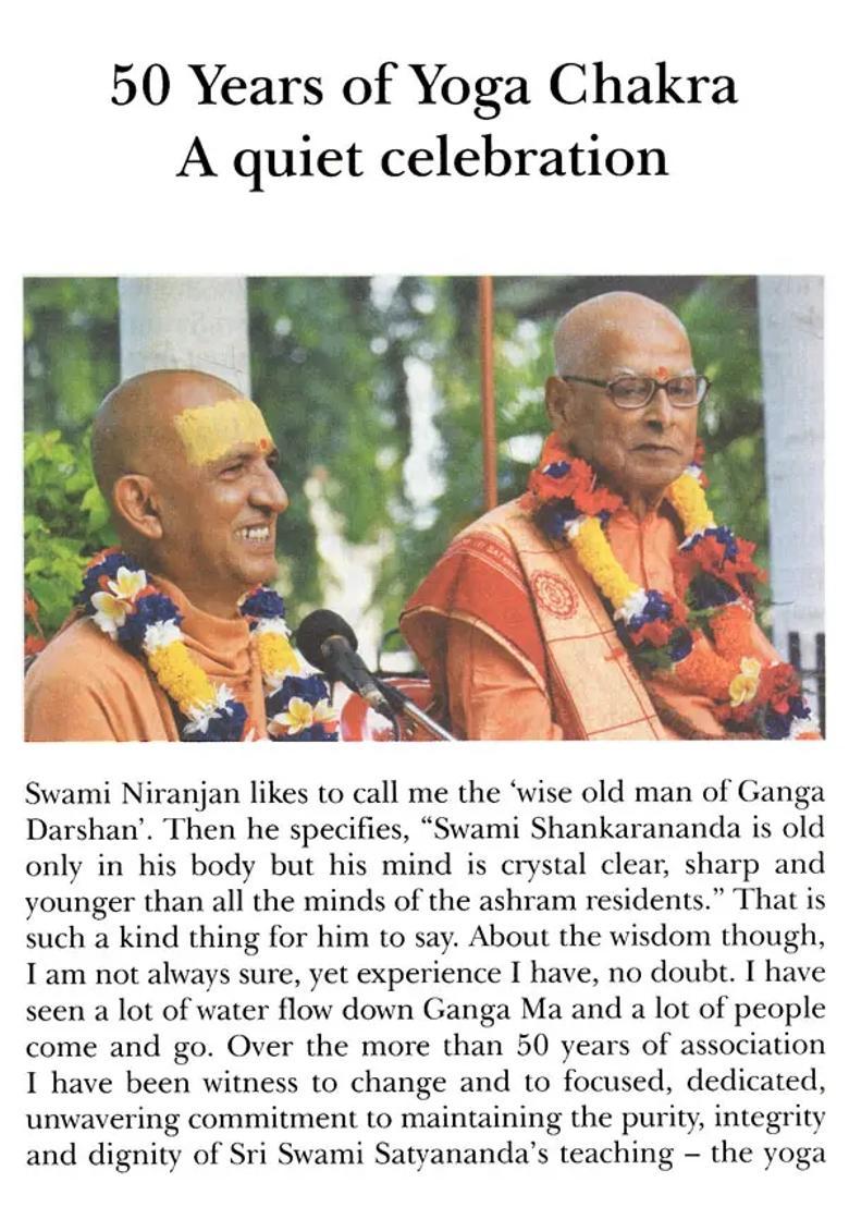 Years Of Yoga Chakra A Quiet Celebration The Nd Chapter - Indya