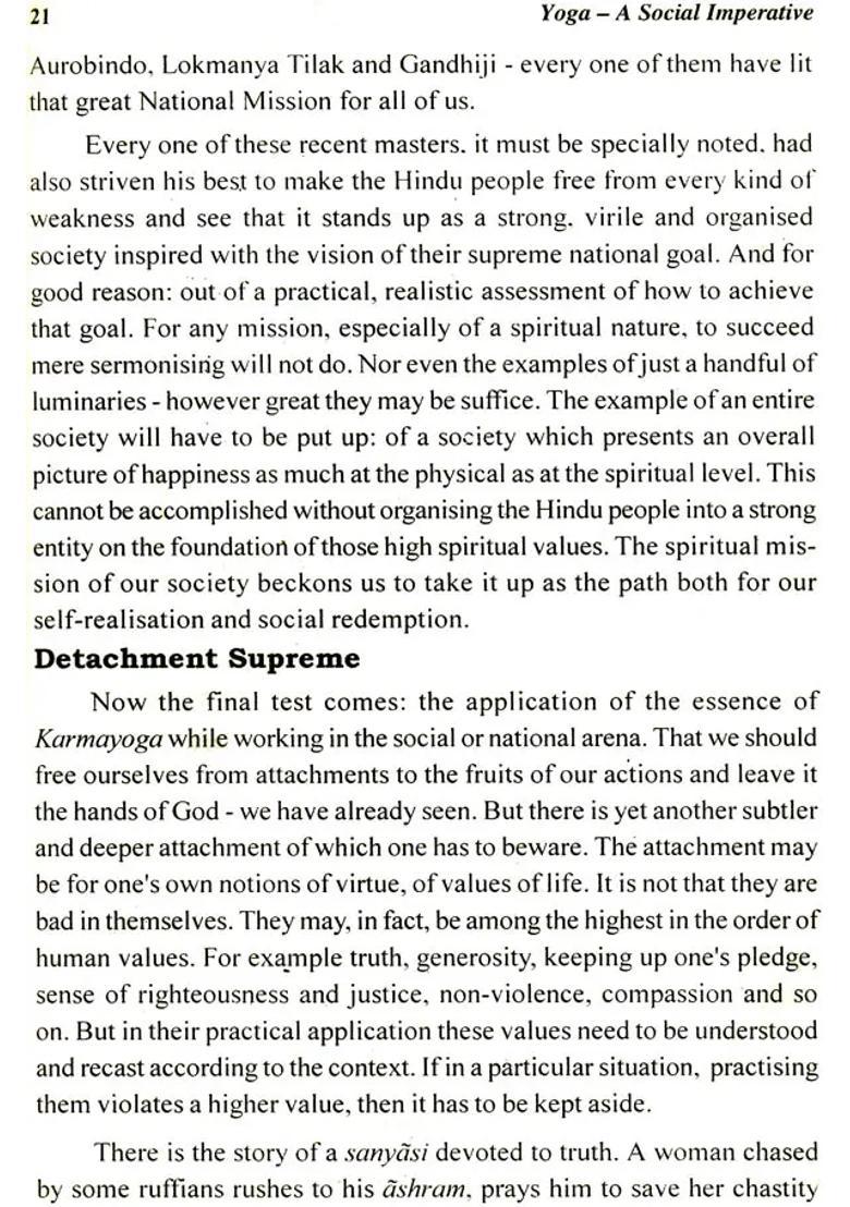 Yoga A Social Imperative - Indya