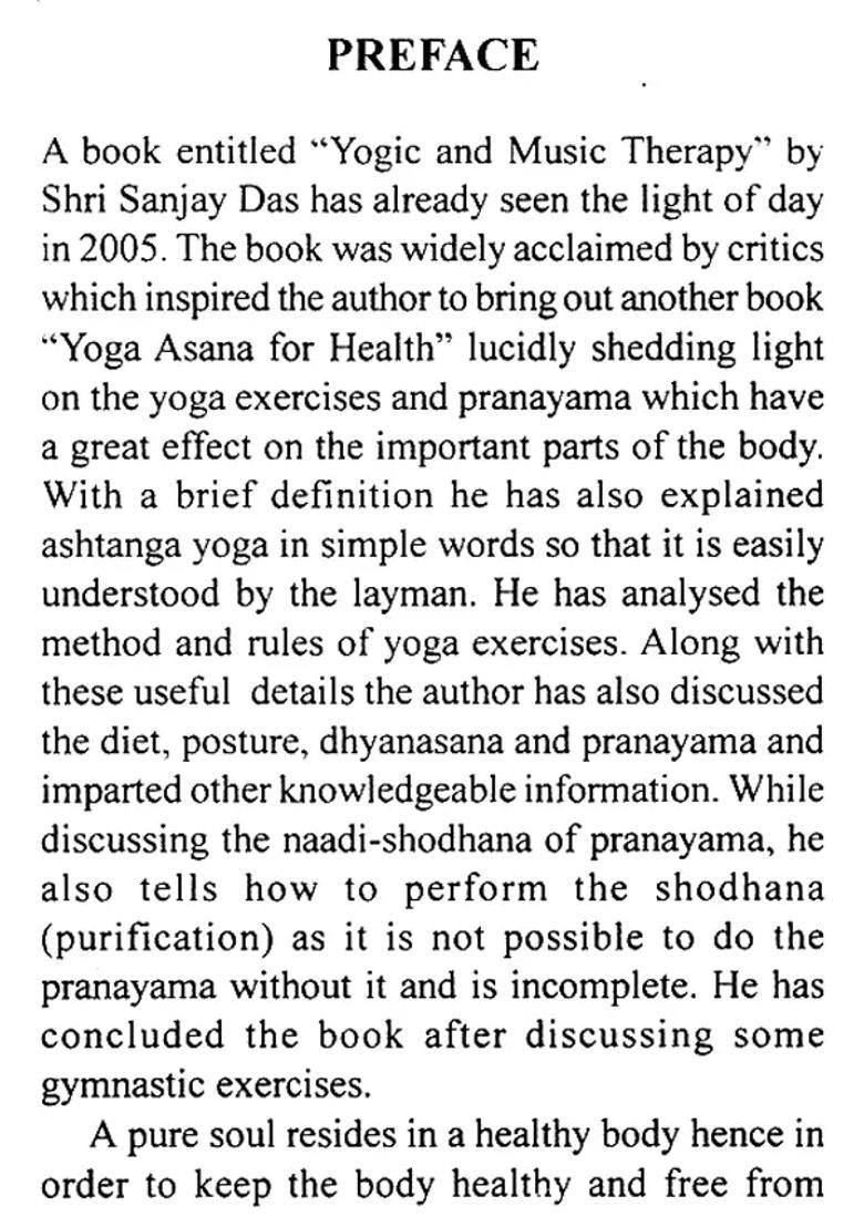 Yoga Asana For Health - Indya