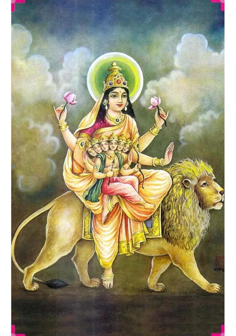 Nava Durga Picture Book - Indya