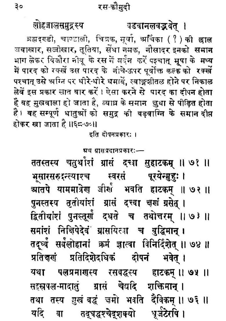 Rasa Kaumudi - Indya