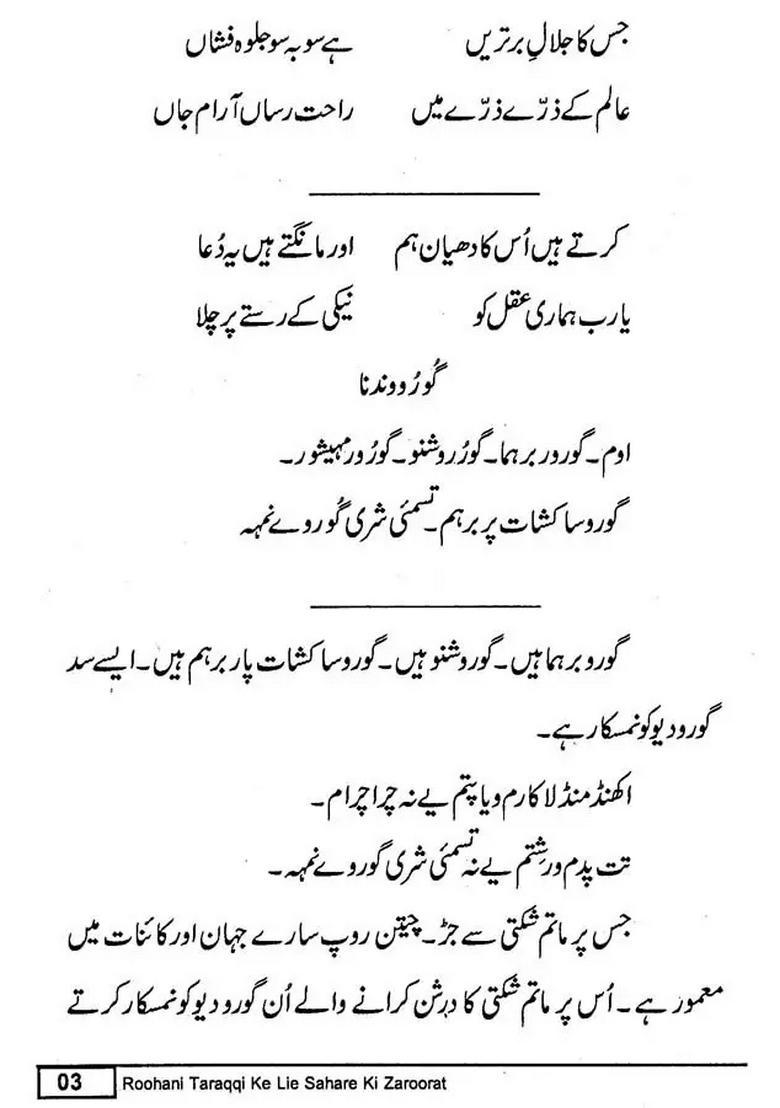 Aatmik Pragati Ke Liye Avlamban Ki Avsyakta Urdu - Indya