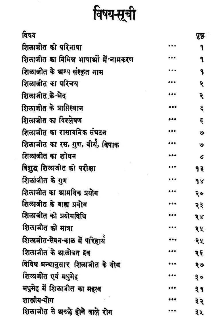 Shilajit Vijnana - Indya