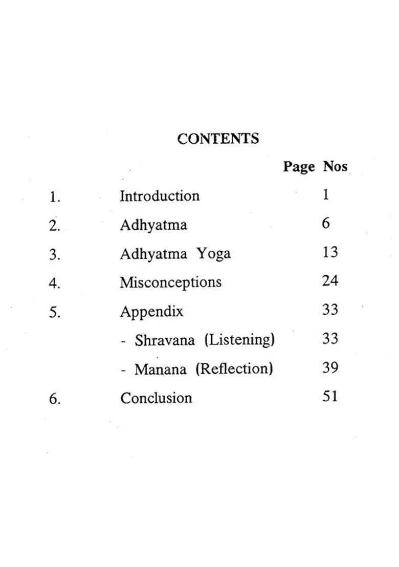 Adhyatma Yoga An Old And Rare Book - Indya