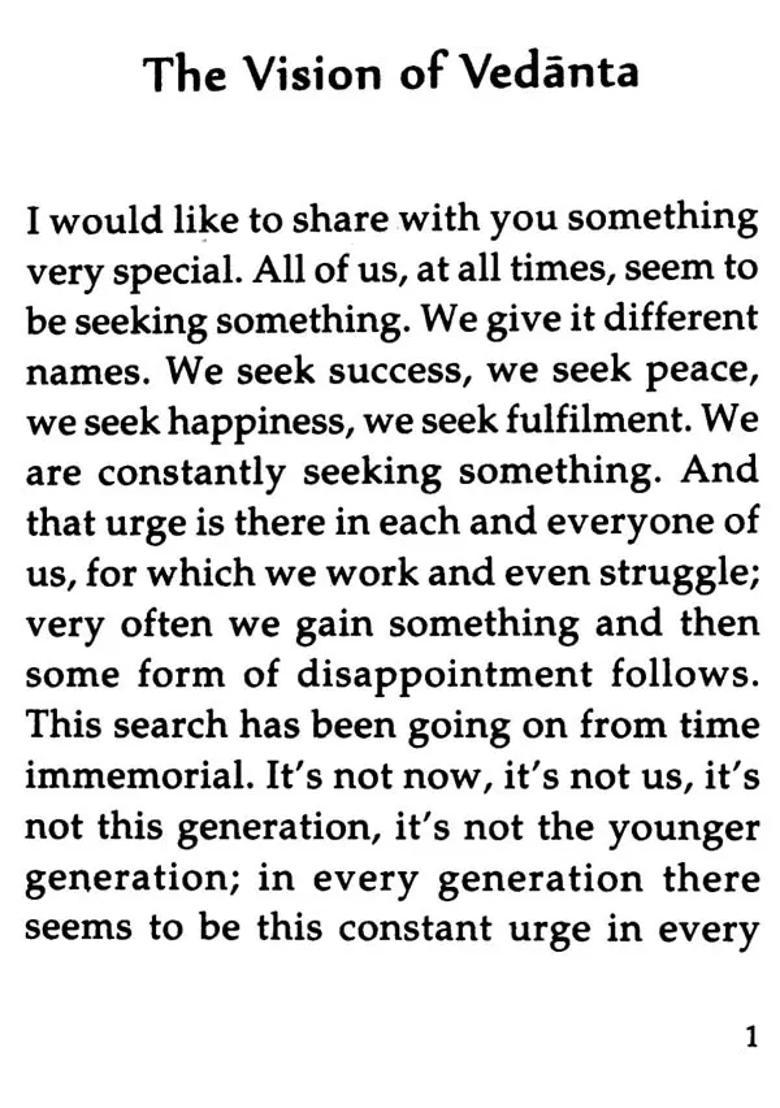 The Vision Of Vedanta Exploring The Deeper Meaning Of Yoga - Indya